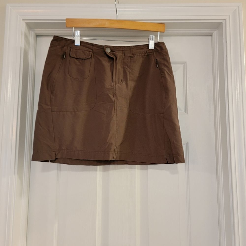 COLUMBIA Titanium Skirt Skort size 8